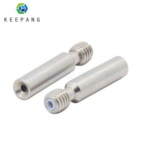 stainless steel MK8 nozzle feed throat Built-in Teflon tube for 3D Printer Parts & Accessories 1.75mm Filament