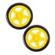4 Pcs Smart Robot Tyres Wheels For Arduino TT Motor