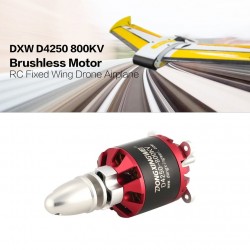 D4250 800KV 3-7S Outrunner Brushless Motor for RC FPV Fixed Wing Drone Airplane Aircraft