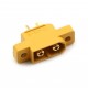 Yellow XT60E-M Mountable XT60 Male Plug Connector For RC Models Multicopter