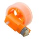 3-6v TT Motor + Rubber Wheel Blue/Orange Color DIY Kit For Arduino Smart Chassis Car Accessories