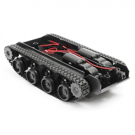 3V-7V Light Shock Absorbed Smart Robot Tank Chassis Car DIY Kit With 130 Motor For Arduino SCM