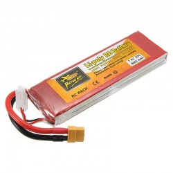 ZOP Power 7.4V 5000mAh 60C 2S Lipo Battery XT60 Plug For Rc Racing Car