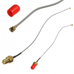 DANIU 15cm 5.9 inch SMA to IPEX RF Female Adapter Cable