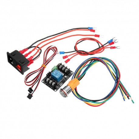 Power Monitoring Module Kit Power-Off Continued to Play Module For Lerdge Motherboard 3D Printer