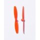 10 Pairs 65mm 2 Blade Direct Drive Propellers Prop 1.5mm Mounting Hole for 1103-1106 Motor RC quad model Drone