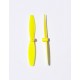 10 Pairs 65mm 2 Blade Direct Drive Propellers Prop 1.5mm Mounting Hole for 1103-1106 Motor RC quad model Drone
