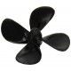 Graupner: Motorboat 4-blade Propeller Marine 60 mm M4