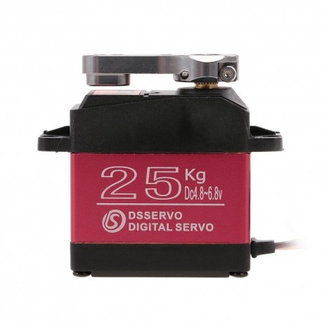 DSSERVO DS3225 25KG 180 Degree Metal Gear High Torque Waterproof Digital Servo For RC Airplane Robot