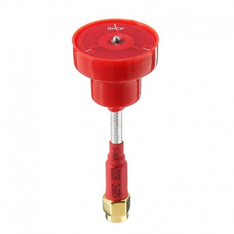 Realacc Pagoda RHCP Antenna 6.5cm 5.8G 5dBi Panel Plate Omni-directional FPV Short SMA