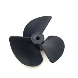 1PC 40MM DIY Model Ship Power Boat Threeleaf Propeller for 2MM OD Motor Shaft