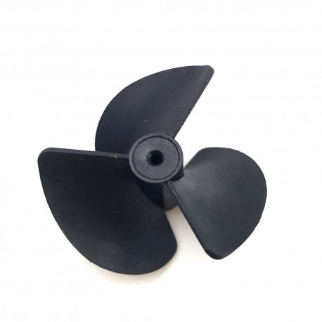 1PC 40MM DIY Model Ship Power Boat Threeleaf Propeller for 2MM OD Motor Shaft