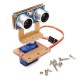 Smart Robot Acrylic Mounting Servo Bracket For Ultrasonic Ranging Module Analog Servo