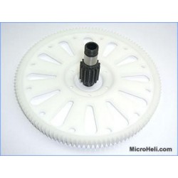 Microheli CNC Delrin Main Gear 115T 1M and 14T Steel Pinion