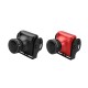 JJA-CM1200 1/3 CMOS 1200TVL Mini FPV Camera 2.1mm Lens PAL Black/Red For RC Drone