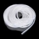 Black/White 8mm 10.5M PE YL692 Flexible Spiral Wrapping Wire Hiding Cable Sleeves for 3D Printer