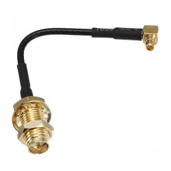 PandaRC MMCX to SMA/RP-SMA Female Adapter Connector Cable 70mm for PandaRC VT5804/Flytower