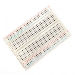 8.5 x 5.5cm 400 Tie Points 400 Holes Solderless Breadboard Bread Board