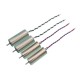 4 pcs 1S/2S Mini 8520 Strong Magnetic Hollow Cup Brushed Motor for FPV Racer RC Drone Quadcopter