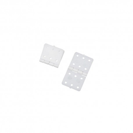 RJXHOBBY 16x28mm Small Pinned Nylon Hinge Replacement Parts For RC Airplane