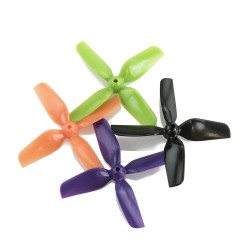 HQProp Micro Whoop Prop 1.6X1.6X4 40mm 1mm Shaft 4-blade Propeller For FPV Racing RC Drone