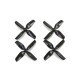 HQProp Micro Whoop Prop 1.6X1.6X4 40mm 1.5mm Shaft 4-blade Propeller For FPV Racing RC Drone