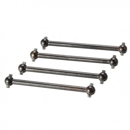 4PCS Metal Upgrade Dog Bone Transmission Shaft For WLtoys A959-B A959 A969 A979 1/18 RC Car Parts