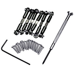 Wltoys A959 A969 A979 K929 A959-B Metal Linkage Set Spare RC Car Parts