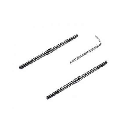 Titanium Turnbuckles 44mm x M1.8 (suitable for King 2)