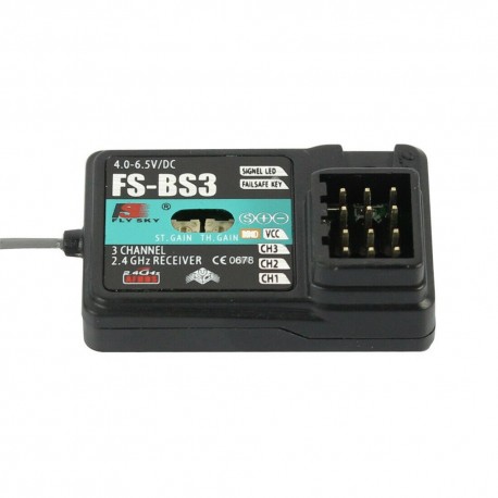 Flysky FS-BS3 Receiver with Stabilization System for FS-GT2 FS-GT2B FS-GT3B RC Transmitter