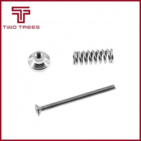 10sets 3D printer accessories leveling component suite M3 screw leveling spring leveling knob kit