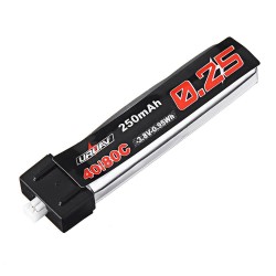 URUAV 3.8V 250mAh 40C/80C 1S Lipo Battery PH1.25 Plug for RC Drone