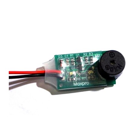 Maxpro Battery Monitor LIGHT/ALARM for 3S lipo batteries