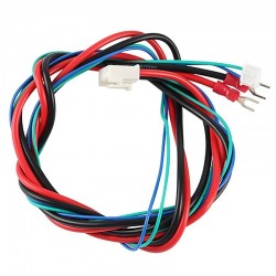 1PCS Anet A6 A8 Hotbed line Cable Upgraded MK3 hotbed for Mendel RepRap i3 Anet 3d printer parts Hot-bed cable
