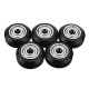 5Pcs V-slot POM Material Big Pulley Wheel with Bearings for 3D Printer Accessories