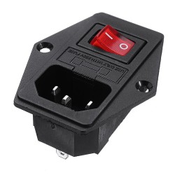 Creality 3D® 220V/110V 15A Short Circuit Protection Safety Power Switch Socket Module For 3D Printer
