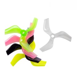2Pairs Gemfan 75mm Ducted Props PC 3-Blade Propeller CW CCW 5mm Hole for 1408-1808 Motor Cinewhoop Cinedrone