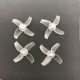 Eachine E013 Plus FPV Racing Drone Quadcopter Spare Parts Transparent 4-Blade Propeller Props 4Pcs