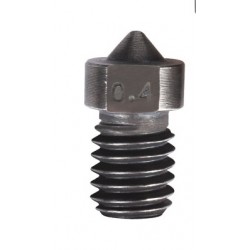 3D Printer Parts V6 Nozzle Hardened Steel Nozzle M6 Thread 1.75mm 0.4mm Filament High quality nozzle