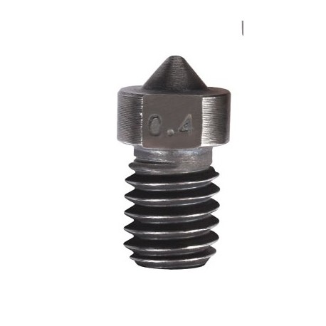 3D Printer Parts V6 Nozzle Hardened Steel Nozzle M6 Thread 1.75mm 0.4mm Filament High quality nozzle