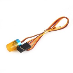 AX-510Y RC Multi-function Circular Ultra Bright Police Car LED with strobing-blasting Flashing fast-slow Rotating Mode