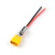 Happymodel XT30 Plug Pigtail Power Wire with 100μF Capacitor for Flight Controller