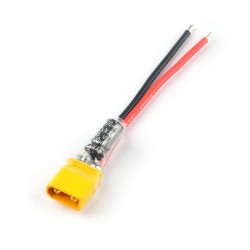 Happymodel XT30 Plug Pigtail Power Wire with 100μF Capacitor for Flight Controller