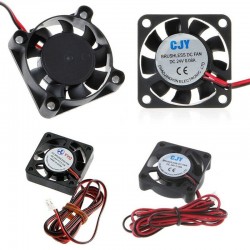 DC 24V 2-Pin Cooling Fan 40mm 40x40x10mm 4cm 4010s 9Blade For 3D Printer