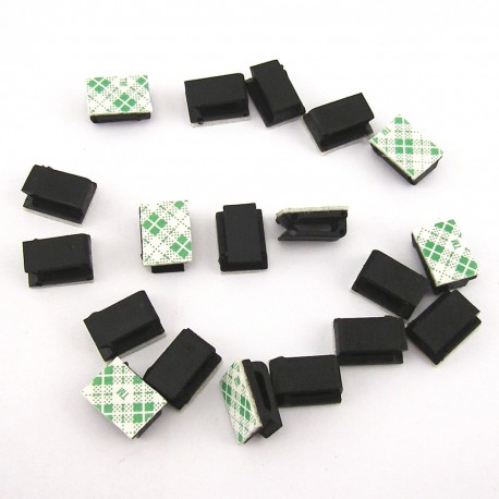 10Pcs Self-Adhesive Car Cable Organizer Clips Cable Winder Drop line Holder