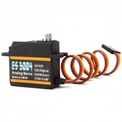 EMAX ES3004 17g 3.5kg 0.13sec 23T Metal Gear Analog Servo For RC Airplane
