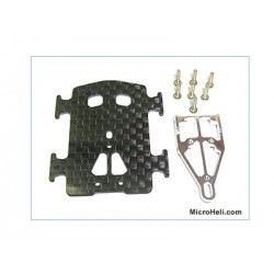 MicroHeli Carbon Fiber Battery Tray - Trex 250