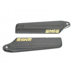 MS Composit 107mm CFC Tail Rotor Blades (5/3)