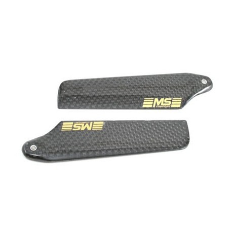 MS Composit 107mm CFC Tail Rotor Blades (5/3)