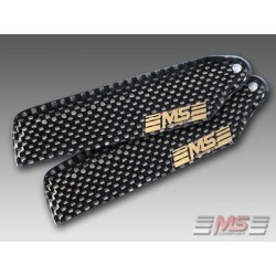 MS Composit 102mm CFC Tail Rotor Blades (5/3)